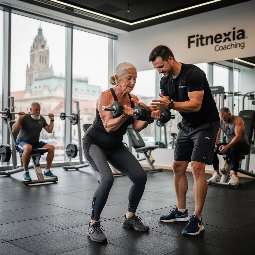 Cvičebný plán prispôsobený potrebám a schopnostiam klienta nad 40 rokov.